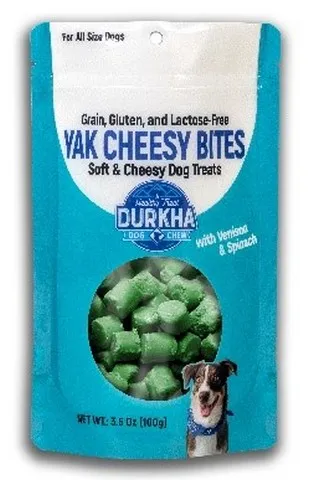 1ea 3.5oz Durkha Yak Cheesy Bites with Venison and Spinach - Items on Sales Now